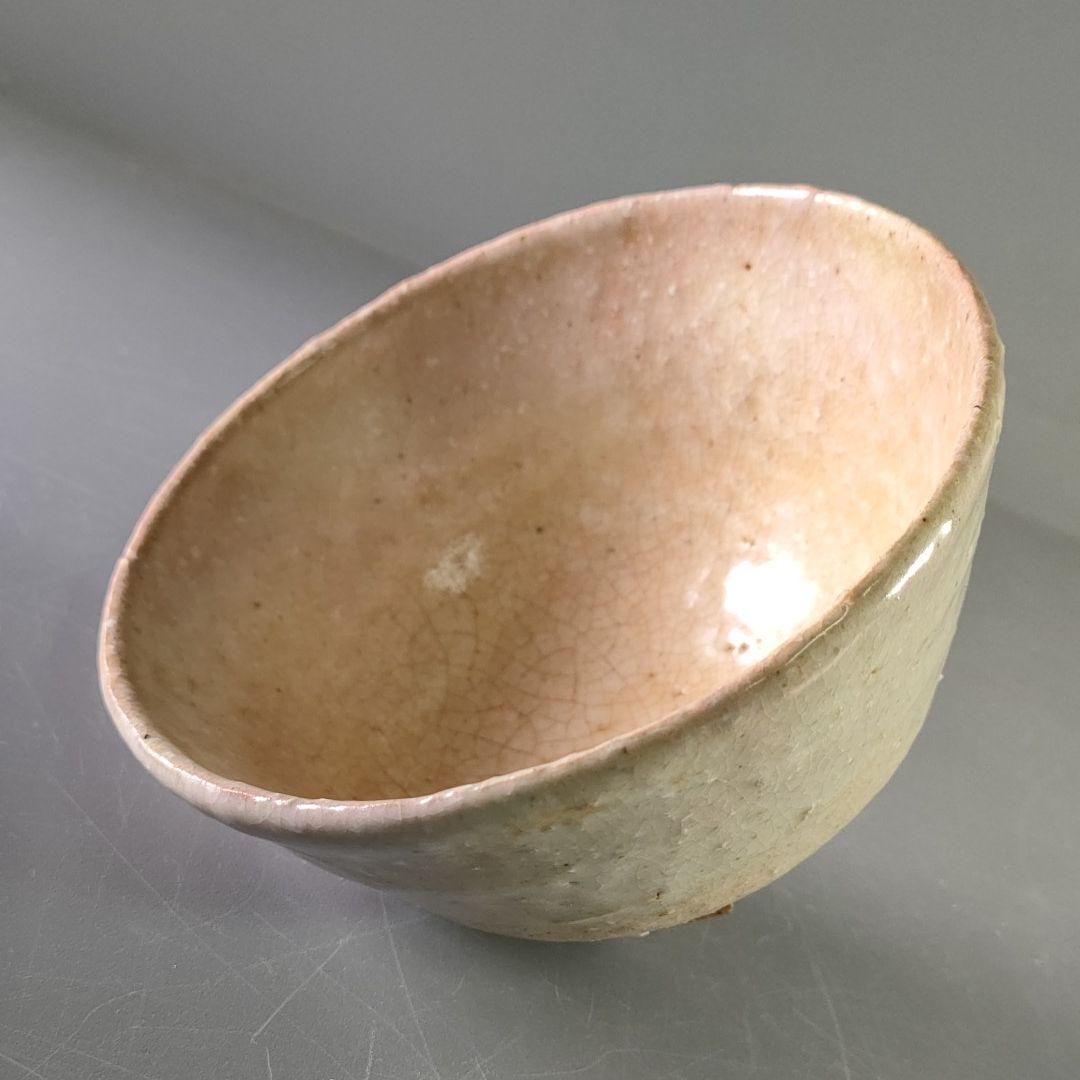 290-1/萩焼/玉村松月/碗 玉村松月（青萩抹茶茶碗）