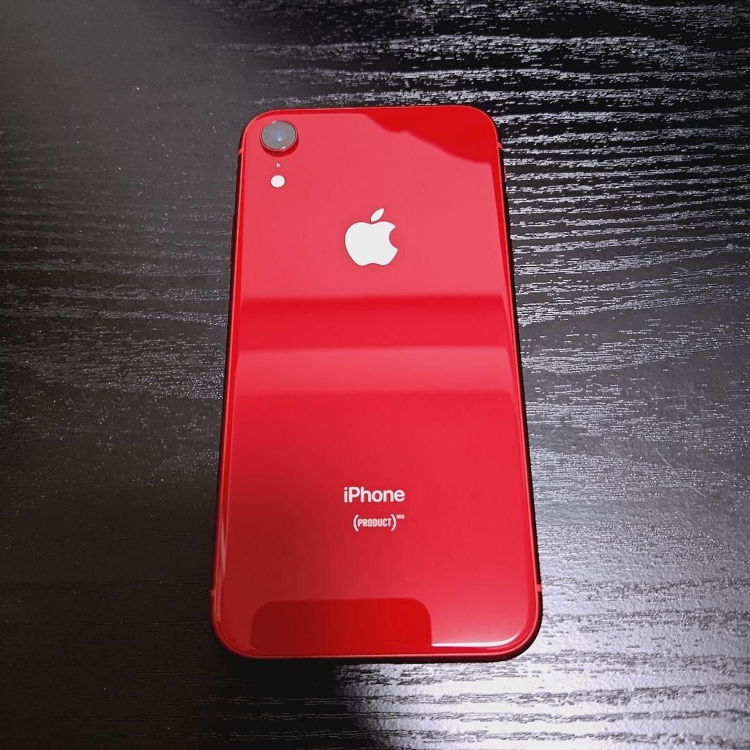 【未使用品 バッテリー98%】iPhone XR 64GB RED CIMフリー iPhone XR 64GB 赤 SIMフリー バッテリー79% カメラ影あり iPhone XR