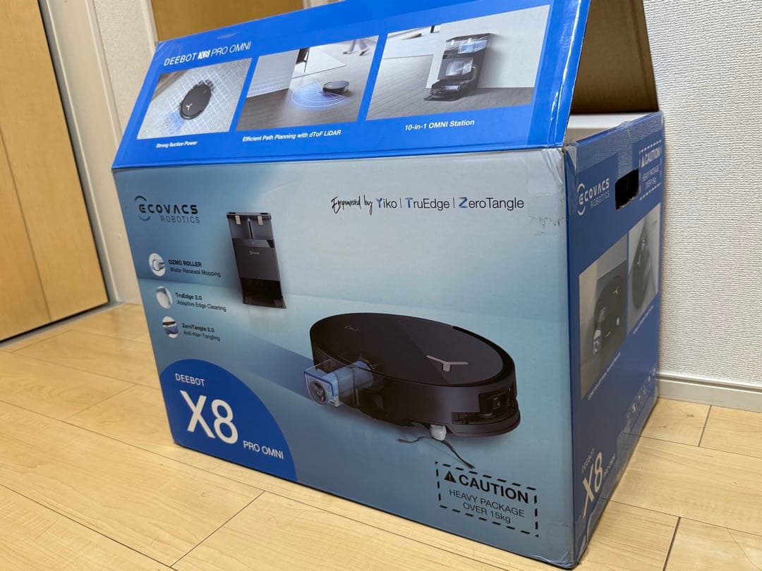 ECOVACS (エコバックス) DEEBOT X8 PRO OMNI Amazon.com - ECOVACS DEEBOT X8 PRO OMNI Robot Vacuum and Mop