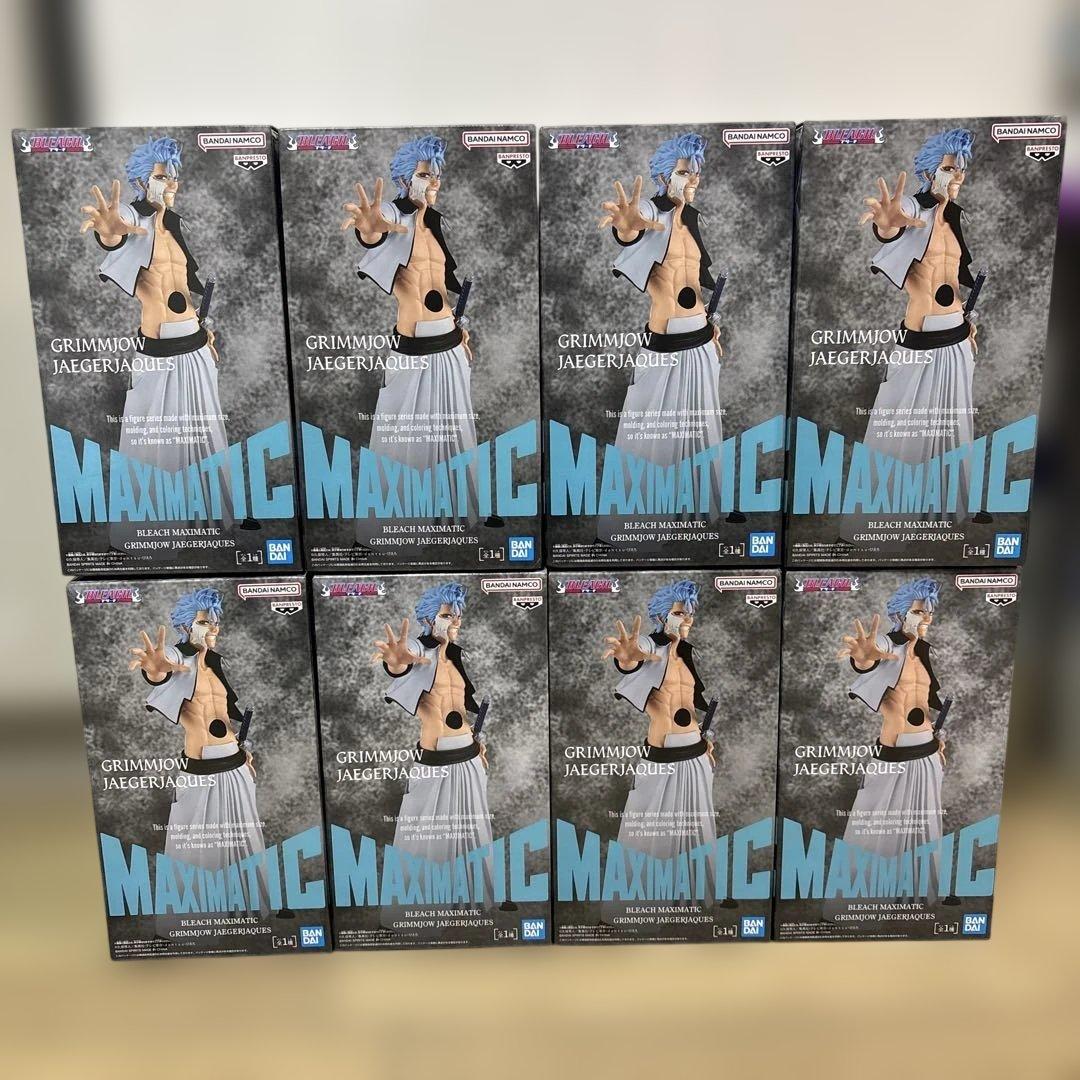 【未開封】【送料無料】【８個】BLEACH グリムジョー フィギュア BLEACH 一番くじ グリムジョー フィギュア