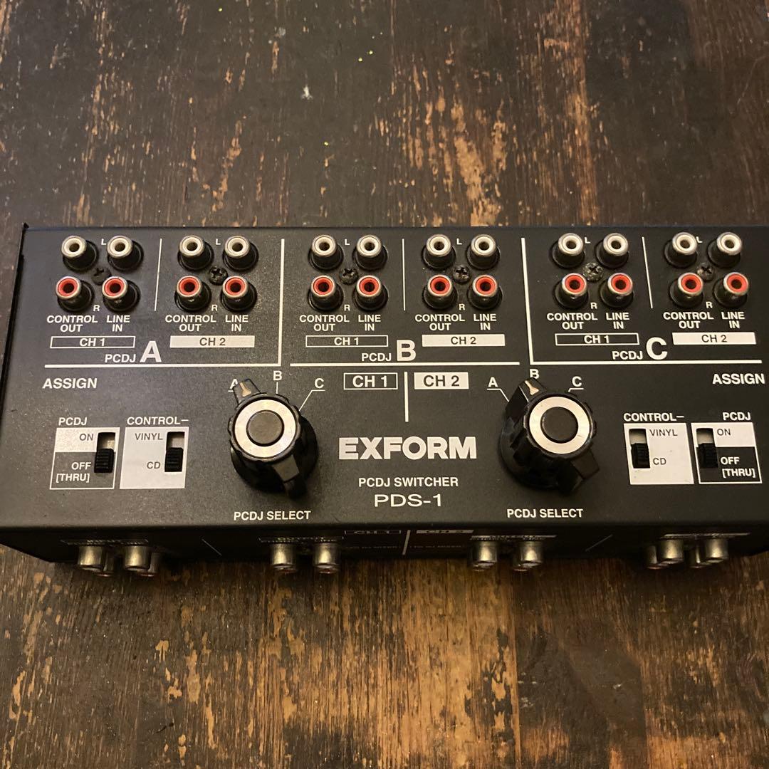 EXFORM PDS-1 PCDJスイッチャー EXFORM - PDS-1 PCDJ SWITCHER > DJ機材｜サウンドクルー
